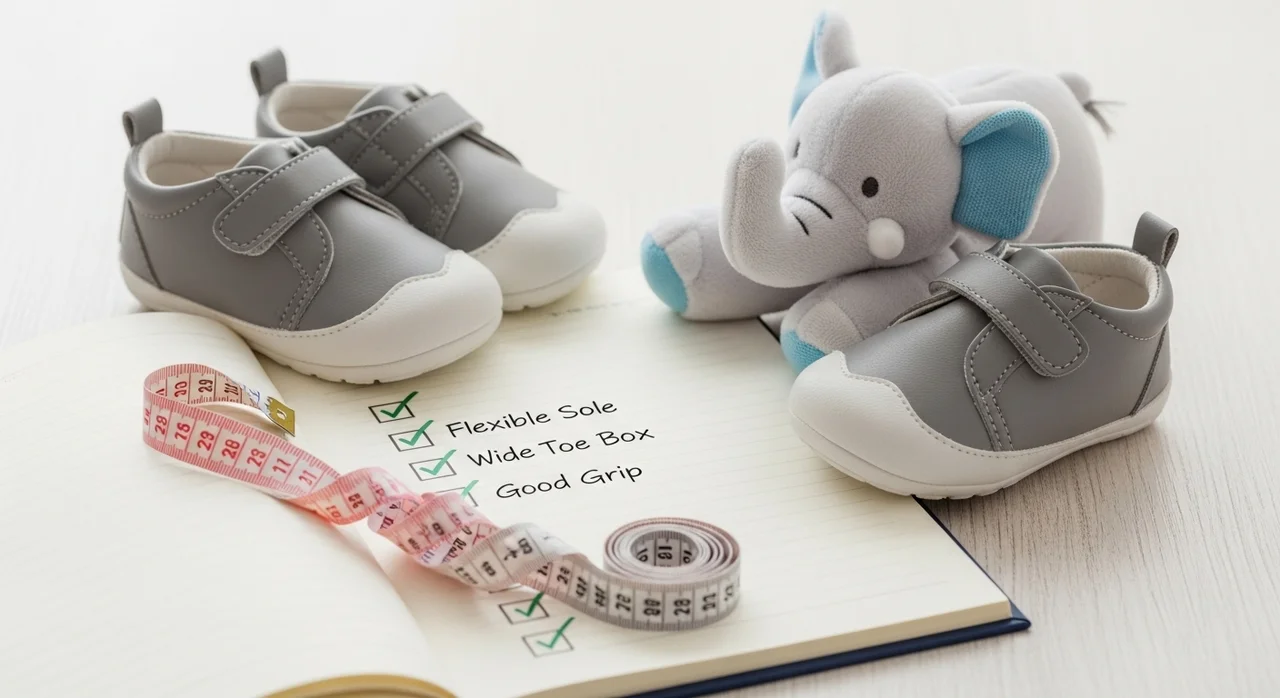 성공적인 아기 신발 구매를 위한 체크리스트