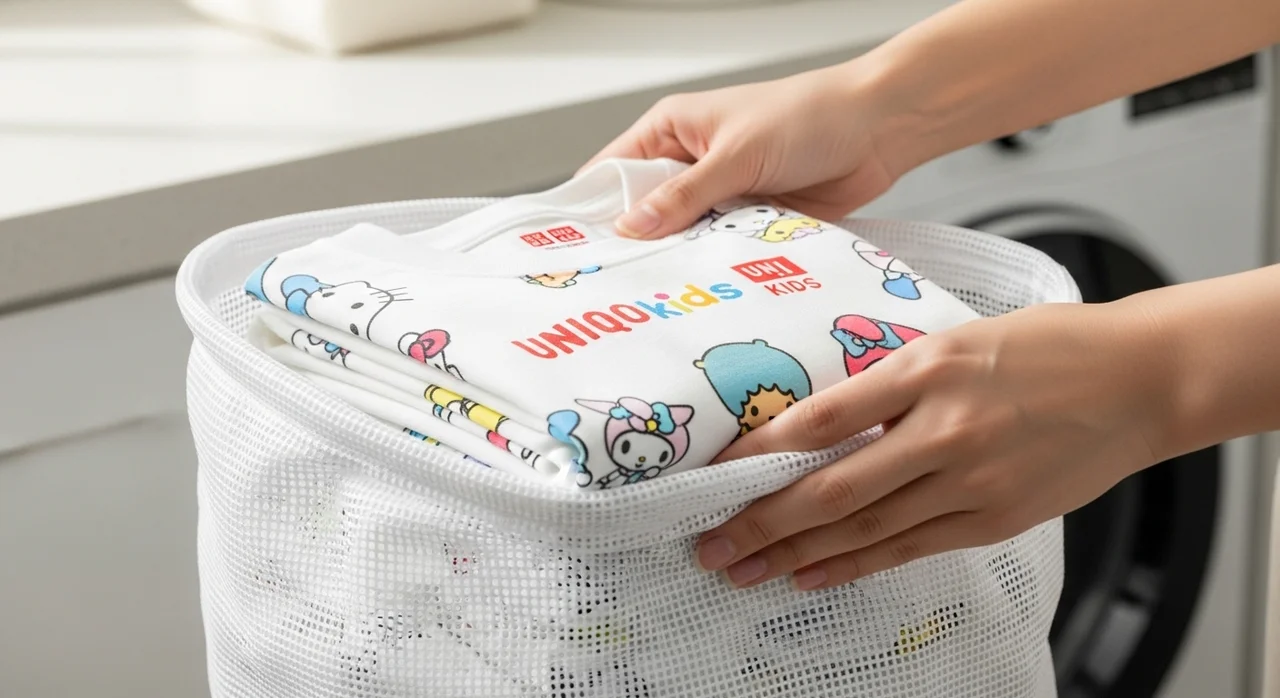 유니클로 키즈 산리오 콜라보, 더 오래 즐기는 관리법