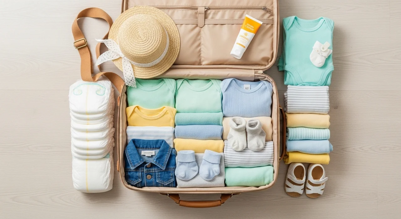 실패 없는 아기 짐 싸기 체크리스트
