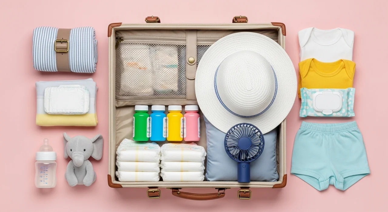 짐 가방이 가벼워지는 아기 필수 준비물 체크리스트