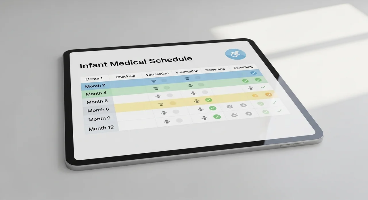시기별 필수 예방접종 리스트 (한눈에 보기)