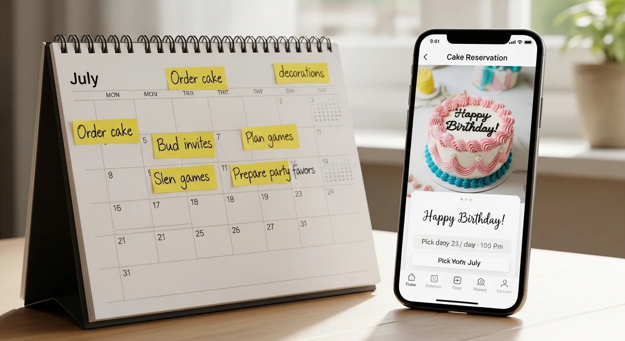 두 돌 생일파티 준비 스케줄 (2주 전부터 당일까지)