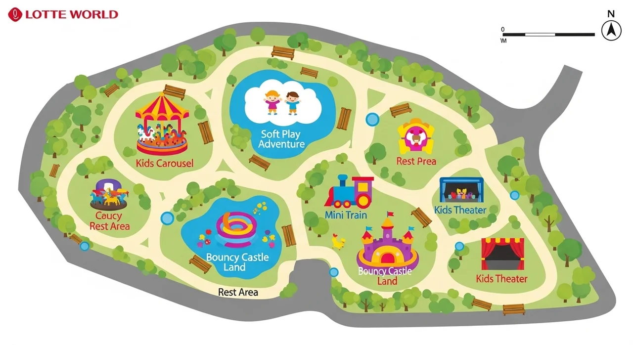 키 90cm 이상 아기가 탈 수 있는 놀이기구 리스트