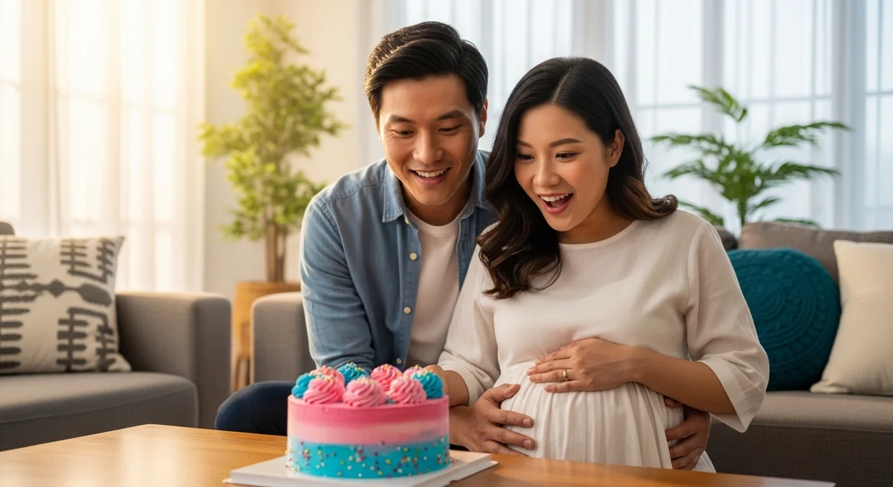 드디어 다가온 16주 성별 확인, 베라 젠더리빌로 축하해요!