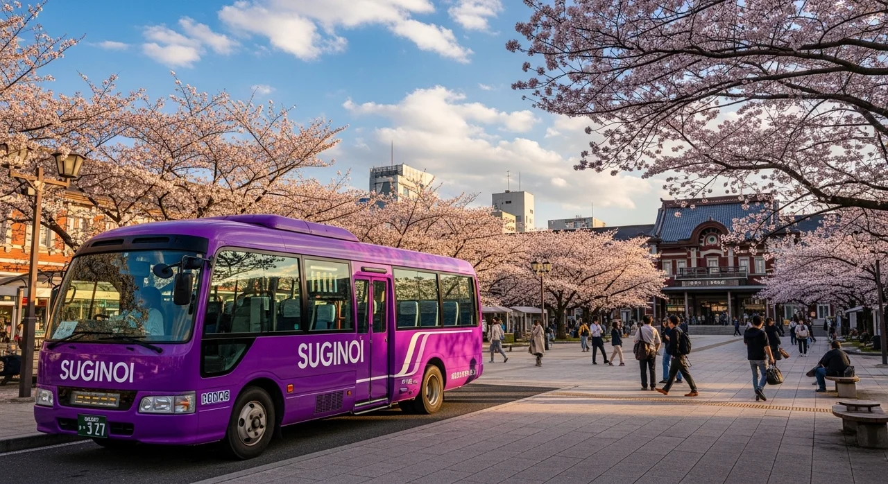 벳푸역에서 호텔까지! 무료 셔틀버스 이용 방법