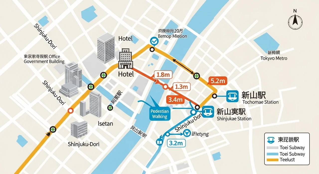 호텔 주요 정보 및 접근성 분석